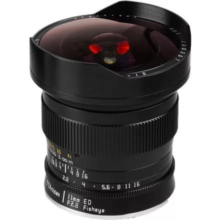 TTArtisan full frame 11mm f/2.8 Fisheye objektív (Canon EF)