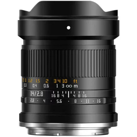 TTArtisan full frame 14mm f/2.8 objektív (Nikon Z)