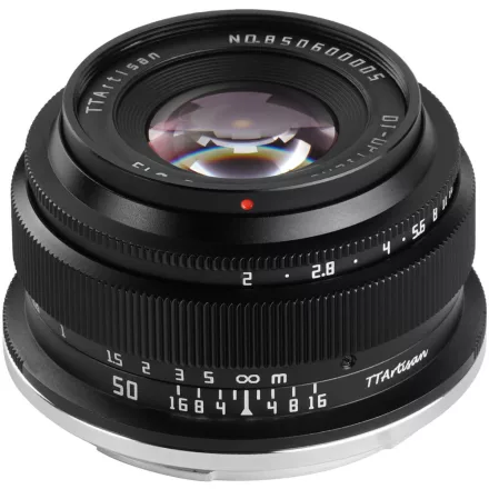 TTArtisan full frame 50mm f/2 objektív (Nikon Z)