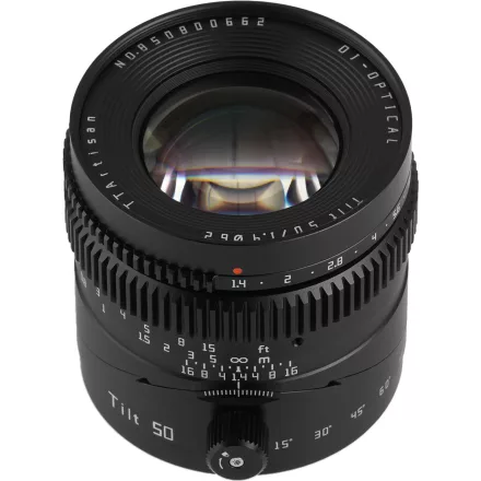 TTArtisan Tilt 50mm f/1.4 objektív (Sony E)