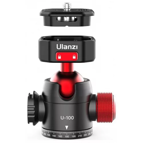   Ulanzi U-100 gömbfej gyorscseretalppal, vakupapucs csatlakozóval (UL-2305)