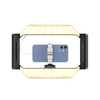   Ulanzi U-rig, LED keret, telefon tartóval, 3 vakupapucs, bluetooth kioldó, 2500k-9000K, 5000mAh