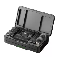   Ulanzi A100 vezeték nélküli mikrofon (2 adó és 1 vevő, USB-C, jack)