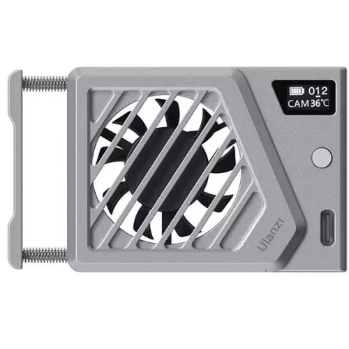   Ulanzi CA25 kamera hűtő ventillátor (Sony/Canon/Fuji/Nikon, ezüst)