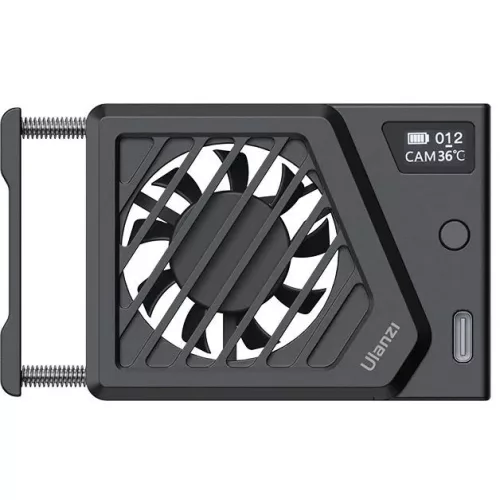   Ulanzi CA25 kamera hűtő ventillátor (Sony/Canon/Fuji/Nikon, fekete)