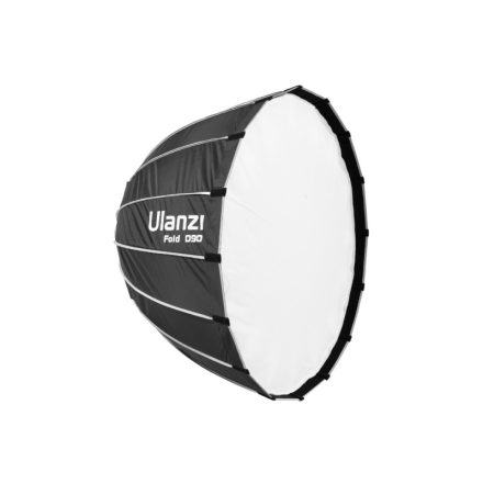 Ulanzi D90 90cm-es nyitható parabola méhsejtráccsal Bowens csatlakozással