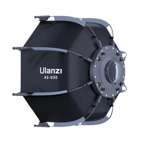   Ulanzi AS D30 30cm nyitható octobox méhsejtráccsal, mini Bowens csatlakozással