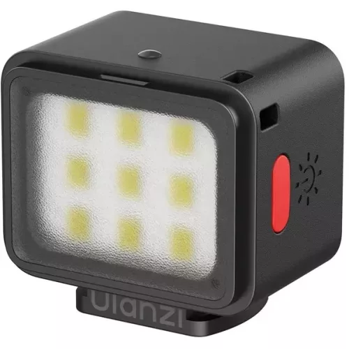 Ulanzi DG01 szuper mini LED lámpa USB-C (fekete)