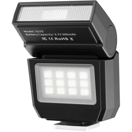 Ulanzi SL03 Spark Lite mini vaku és LED középpontos érintkező (fekete)