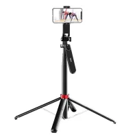   Ulanzi MA09 selfie állvány, monopod telefonokhoz, bluetooth kioldó, 180cm max magasság