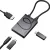Ulanzi H1 4-in-1 USB-C Media Hub, multimédiás dokkoló, 3db USB-C, 1db HDMI
