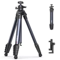  Ulanzi OMBRA II YING állvány, 156cm, 3kg teherbírás, Uka gyorscseretalp, telefontartó adapter