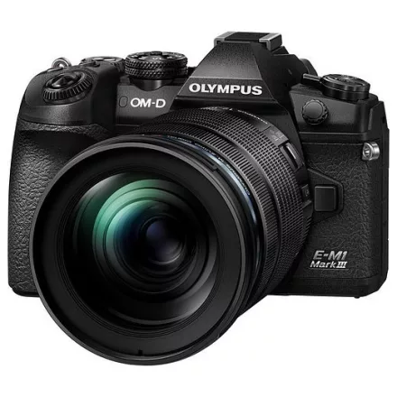 Olympus OM-D E-M1 Mark III PRO kit (12-100mm f/4 IS PRO) (fekete/fekete)