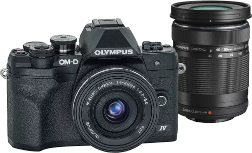 Olympus E-M10 IV (14-42mm + 40-150mm) fényképezőgép kit