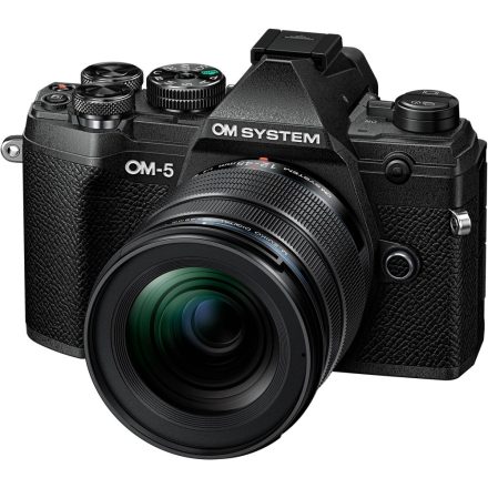 OM SYSTEM OM-5 kit (M.Zuiko Digital ED 12-45mm f/4 PRO) (fekete/fekete)