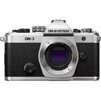OM SYSTEM OM-3 váz (ezüst) (használt)