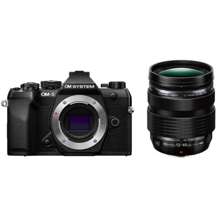OM SYSTEM OM-5 Mark II kit (12-40mm f/2.8 PRO II) (fekete/fekete)
