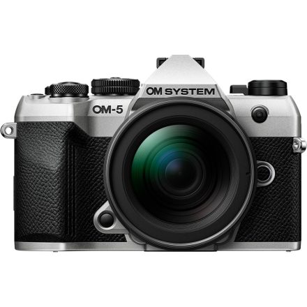 OM SYSTEM OM-5 Mark II kit (M.Zuiko Digital ED 12-45mm f/4 PRO) (ezüst/fekete)
