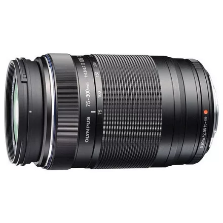 Olympus M.Zuiko Digital 75-300mm f/4.8-6.7 ED II (Micro 4/3) (fekete) (használt II)