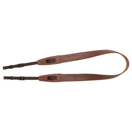 Olympus CSS-S119L hosszú bőr-vállszíj (barna)