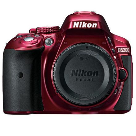 Nikon D5300 váz (vörös) (használt)