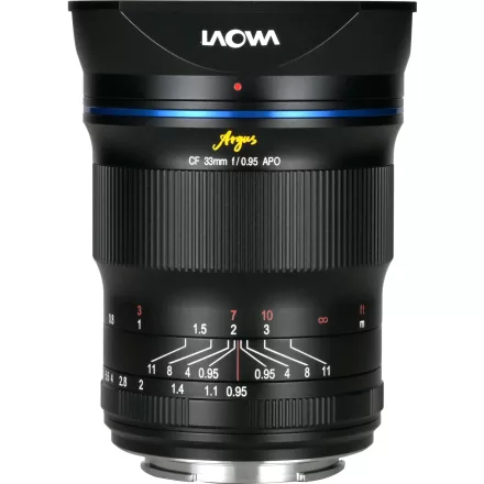 Laowa Argus 33mm f/0.95 CF APO APS-C objektív (Sony E)