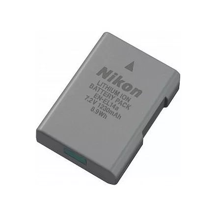 Nikon EN-EL14a (1230 mAh) (D3100, D3200, D3300, D5100, D5200, D5300) (használt)