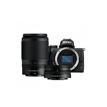 Nikon Z50 kit (DX 16-50 f/3.5-6.3 VR, DX 50-250 f/4.5-6.3 VR) (használt)