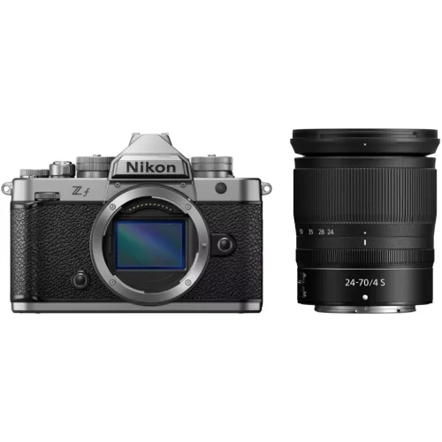 Nikon Z f kit (Z 24-70mm f/4 S) (ezüst)
