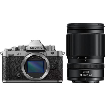 Nikon Z f kit (Z 24-105mm f/4-7.1) (ezüst)