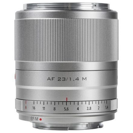 Viltrox PFU RBMH 23mm f/1.4 STM (Canon EF-M) (ezüst)