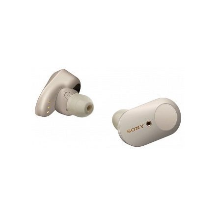 Sony WF-1000XM3 True Wireless, zajszűrős fülhallgató (ezüst)