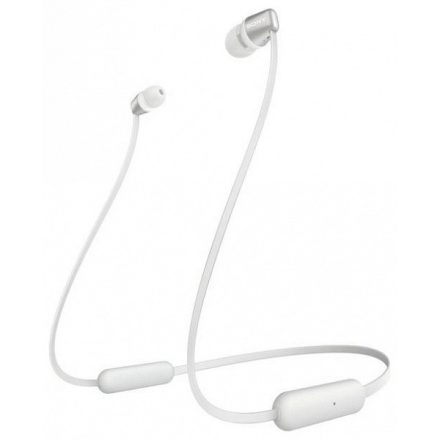 Sony WI-C310W vezeték nélküli, fülbe helyezhető fejhallgató (fehér)