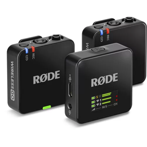   Rode wireless GO GEN3 vezeték nélküli mikrofon rendszer (fekete)