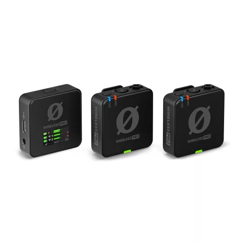   Rode Wireless Pro professzionális két csatornás digitális vezeték nélküli mikrofon rendszer
