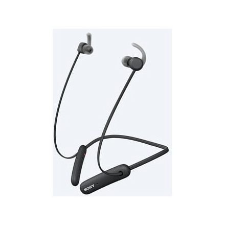 Sony WI-SP510 vezeték nélküli, fülbe helyezhető fejhallgató sportoláshoz (fekete) (WISP510B.CE7)