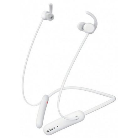 Sony WI-SP510 vezeték nélküli, fülbe helyezhető fejhallgató sportoláshoz (fehér) (WISP510W.CE7)