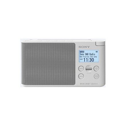 Sony XDR-S41DW hordozható DAB/DAB+ rádió (fehér)