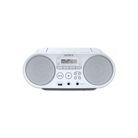 Sony ZSPS50W rádiómagnó (fehér)