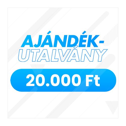 Ajándékutalvány 20.000 Ft