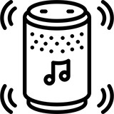 Hordozható Bluetooth hangszóró