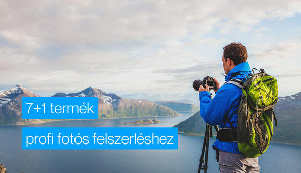 TOP 7+1 termék, ami nem hiányozhat egy profi fotós felszereléséből