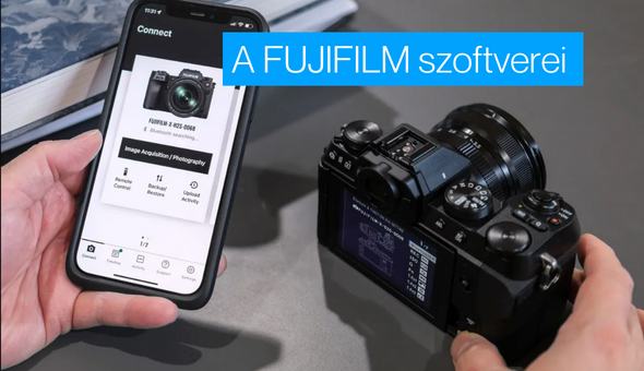 A FUJIFILM szoftverei, amelyeket mindenképp tölts le!