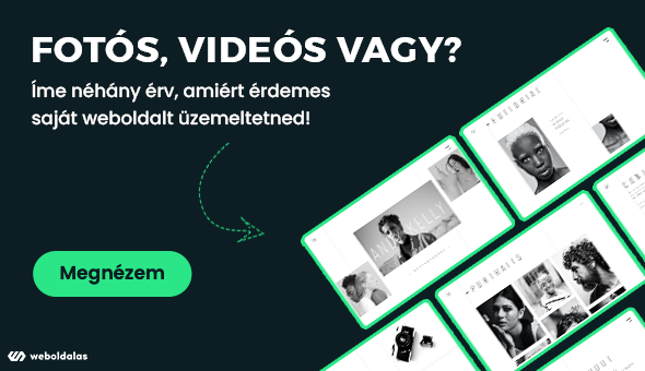 Néhány érv, amiért érdemes fotósként, videósként weboldalt üzemeltetned!