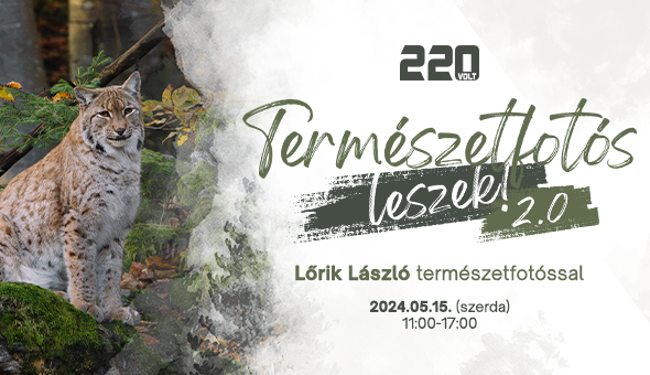 Természetfotós leszek 2.0 - workshop