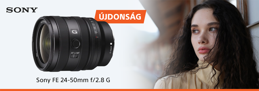 Bejelentés: Sony FE 24-50mm f/2.8 G