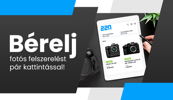 Fotós eszközbérlés a 220voltban