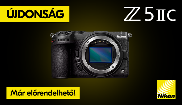 Nikon Z5IIC – kereső nélküli full frame fényképezőgép fotóhoz és videóhoz
