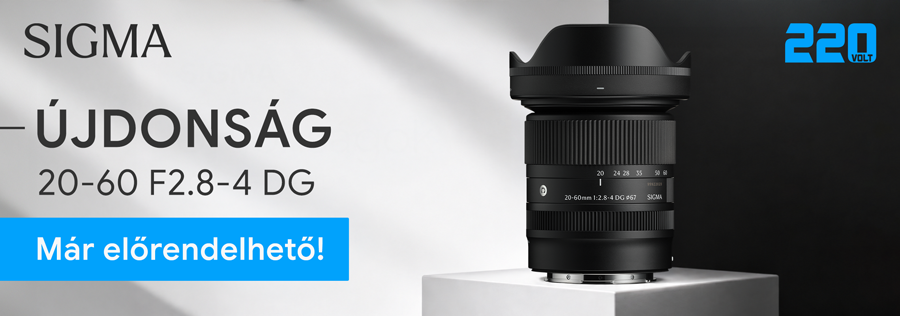 Sigma 20-60mm F2.8-4 DG | Contemporary – új full frame zoom 20 mm-től