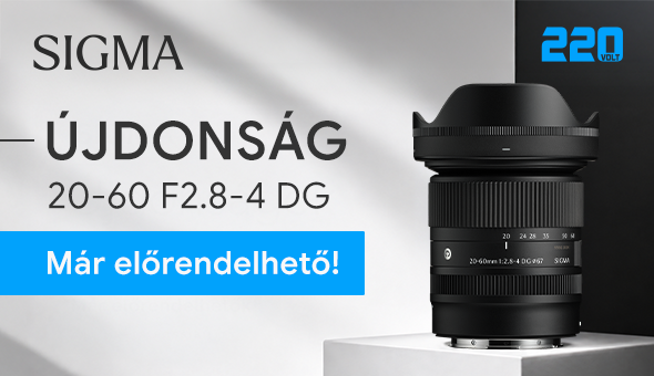 Sigma 20-60mm F2.8-4 DG | Contemporary – új full frame zoom 20 mm-től